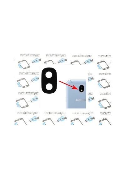Samsung Uyumlu Galaxy J330 J3 Pro Arka Kamera Camı Lens Yapışkanlı (525859280)
