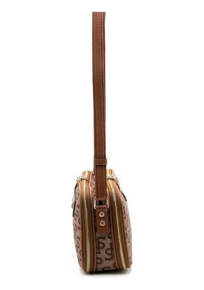 Silver&polo 899 Kadın Çapraz Çanta Koyu Bej / Taba Lila