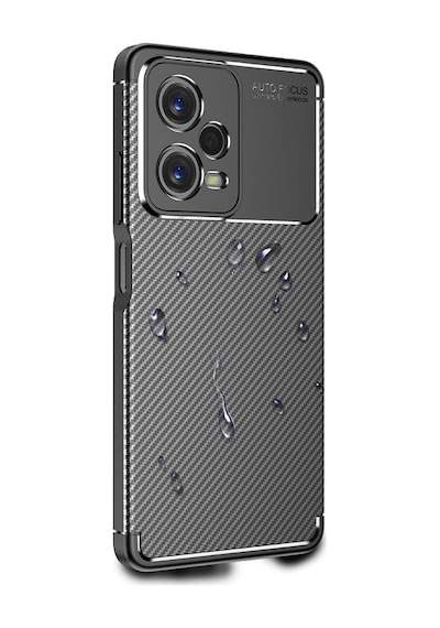 Oppo Reno 3 Kılıf Focus Karbon Kamera Korumalı Esnek Silikon Kılıf