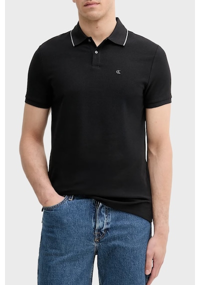 Calvin Klein Erkek Polo Lv04lc239g Ub1 Siyah