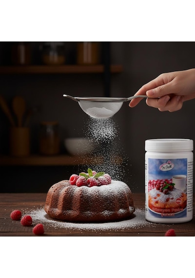 Erimeyen Pudra Şekeri 200 G Nem Ve Isıya Dayanıklı Süsleme Şekeri