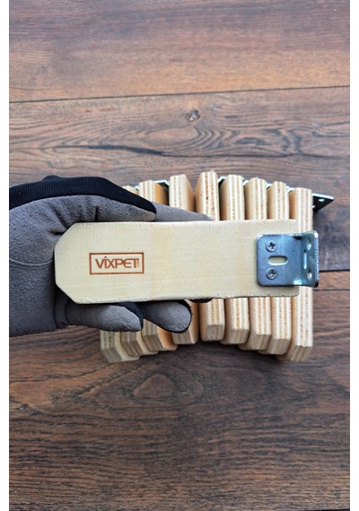 Vixpet Sandy Ahşap Güvercin Tüneği 14 cm | 10 Adet | Bekar Tüneği | Ahşap Tünek | Dinlenme Tüneği