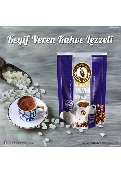 Orhan Efendi Damla Sakızlı Türk Kahvesi 100 G