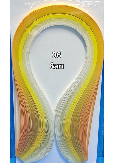 Quilling Seti 16 Renk 40cm Sarı Genel