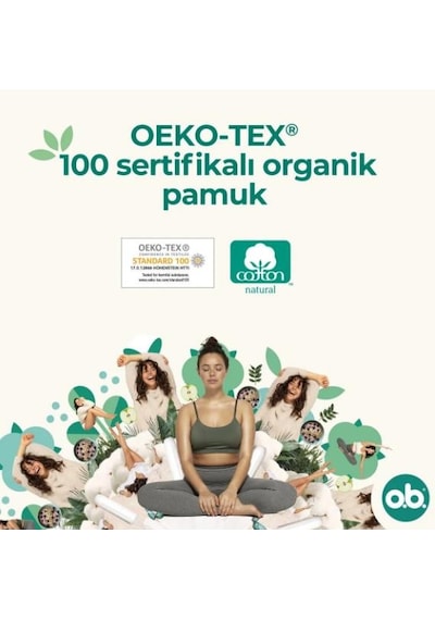 O.b. Tampon Organic Super 16'lı