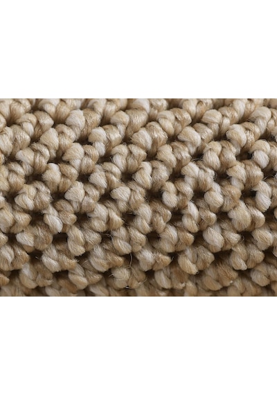 Yumuşak Bukleli Sisal Jüt Salon Oturma Odası Bej Renkli Halı Bej