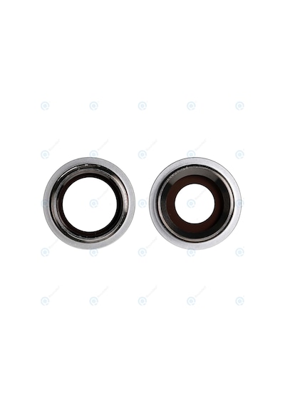 Apple Uyumlu iPhone 11 Kamera Camı, Lens Beyaz Kamera Camı Lens