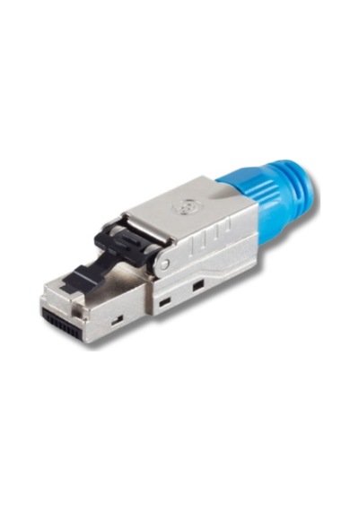 Rj45 Aletsiz Montaj Tipi Konnektör, Cat.8/7a/7/6a İçin Standart
