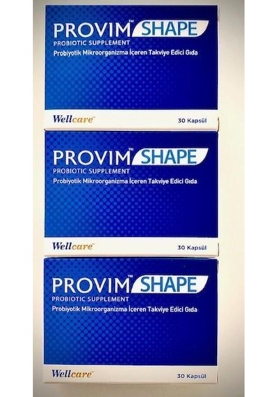 Provim Shape Probiyotik 30 Kapsül 3 8699680000114
