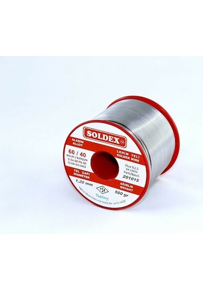 Soldex 40-60 Lehim Teli 500 G 1.2 MM