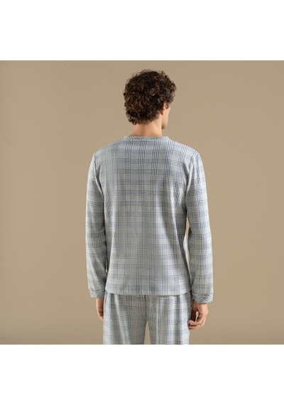 Chakra Palansa Pijama Takımı Mavi