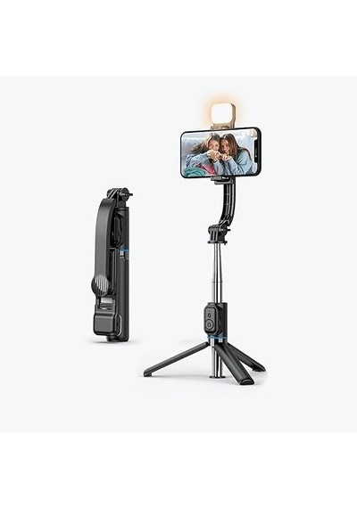 C01s Çok Amaçlı Işıklı Selfie Çubuğu Masa Üstü Tripod Kumandalı Selfie Dolgu Işığı Dahil 107 Cm 50 x 22