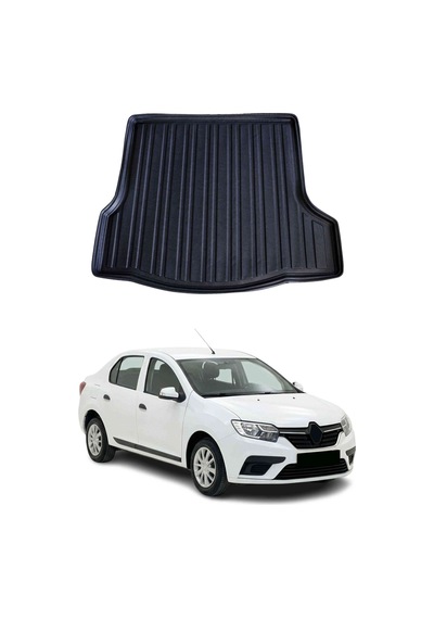 Dacia Logan Iı Sedan 2013-2020 Arası Uyumlu Araca Özel Kauçuk Tpe Bagaj Havuzu Siyah