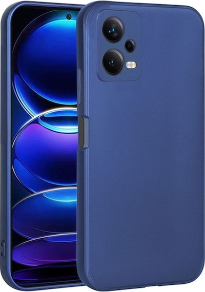 Xiaomi Redmi Note 12 4g Kılıf Zore Premier Silikon Kapak Saks Mavi
