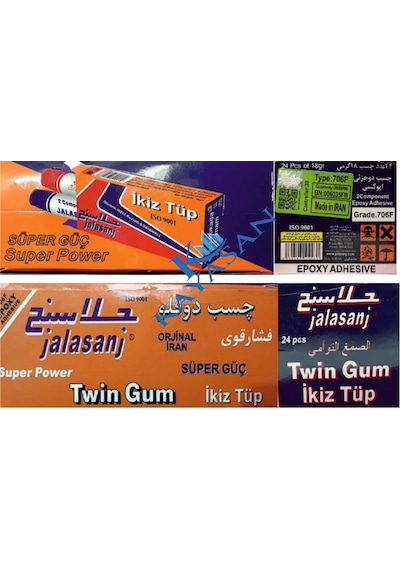 İkiz Tüp İran Yapıştırıcı-çift Karışım 2 Çift