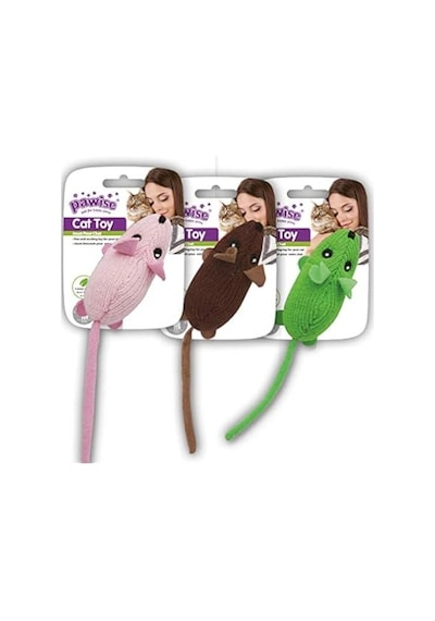 Pawise Fare Kedi Oyuncağı 20x4,5 Cm Asortili