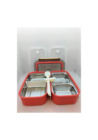 Vagonlıfe Lunch Box Çelik 1600ml Pembe Bl2221-2 Diğer