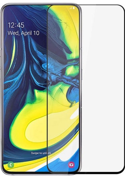 Samsung Uyumlu Galaxy A80 Fiber Nano Kırılmaz Ekran Koruyucu