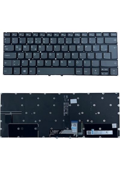 Lenovo İdeapad Yoga C930-13ıkb Notebook Klavye Füme Tr Işıklı