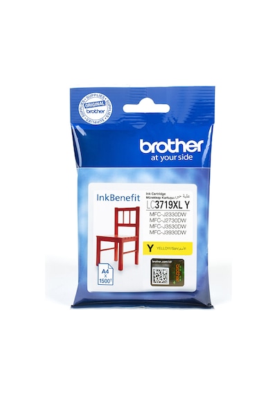 Brother Lc3719Xly Sarı Mürekkep Kartuş 1500 Sayfa
