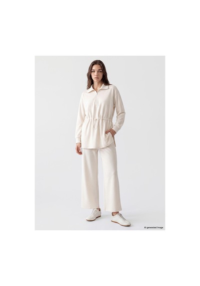 LC Waikiki Alıta Cıty Farkıyla Lcw Modest Bej İnterlok Düz Oversize Kadın Sweatshirt Tunik Bej - 924121768 Bej LC Waikiki Alıta Cıty Farkıyla Lcw Modest Bej İnterlok Düz Oversize Kadın Sweatshirt Tunik Bej - 924121768 Bej