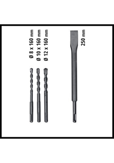 Kırıcı Delici 620 W, 4f Kit İle Yüksek Performans