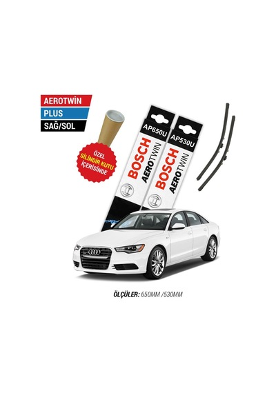Audi A6 2012 Model Silecek Takımı Ön Bosch Aerotwin Plus