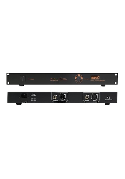 Midex Mbq-1000 Dsp Feedback Önleyici Destroyer Mikrofonda Ötmeyi