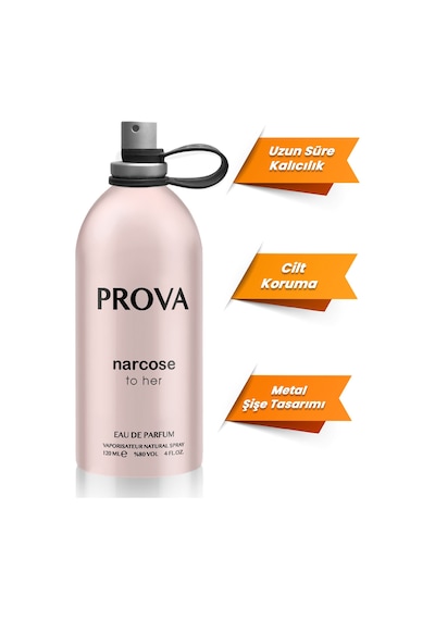 Prova Narcose EDP Çiçeksi Narenciye Kadın Parfüm 120 ML