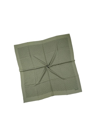 Mim Eşarp Mısırlı Eşarpları Siena Eşarp 100x100 Cm Haki