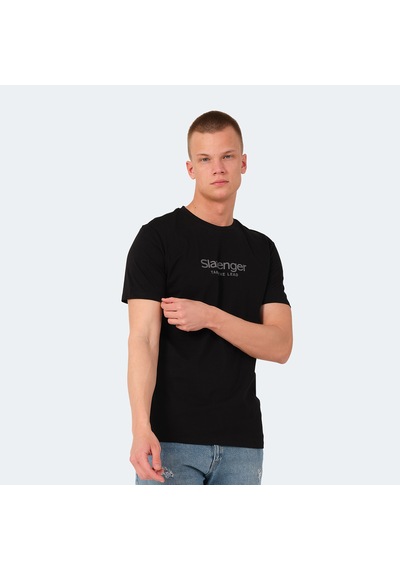 Slazenger VOITTO Erkek  Siyah Tişört
