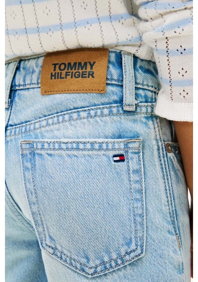 Tommy Hilfiger Kız Çocuk Kot Pantolon Kg0kg09115 Mavi