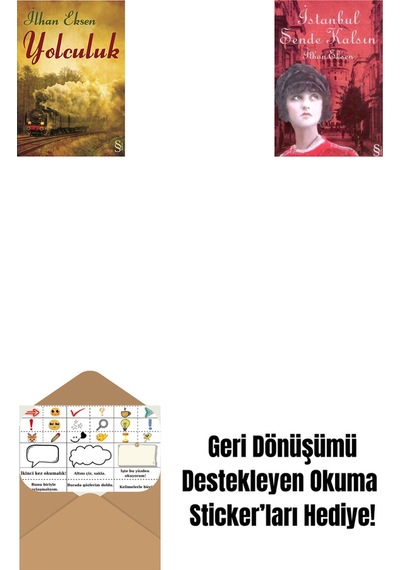 Yolculuk + İstanbul Sende Kalsın + Okuma Sticker'ları