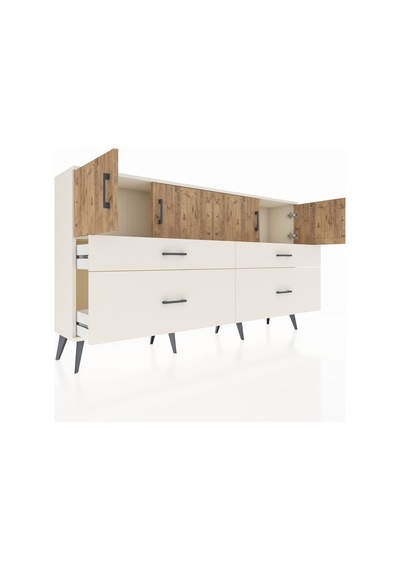Arges Konsol 2 Raflı 4 Çekmeceli 4 Kapaklı 176x30x99 Aytaşı-çam/a Aytaşı-çam/aytaşı Arges Konsol 2 Raflı 4 Çekmeceli 4 Kapaklı 176x30x99 Aytaşı-çam/a Aytaşı-çam/aytaşı