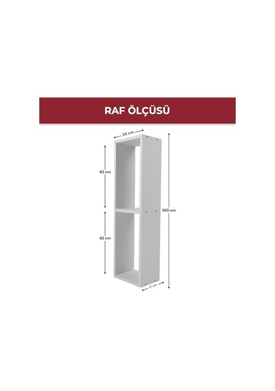Pıkas Modern Minimalist 2 Raflı Dekoratif Kitaplık Ve Yan Sehpa Beyaz, Dikey Tasarım Abanoz - Beyaz Pıkas Modern Minimalist 2 Raflı Dekoratif Kitaplık Ve Yan Sehpa Beyaz, Dikey Tasarım Abanoz - Beyaz