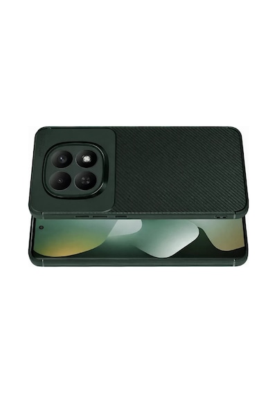 Ny Joy Redmi Note 15 Pro 5g Uyumlu Auto Focus Karbon Kapak - Koyu Yeşil Nyjoybz