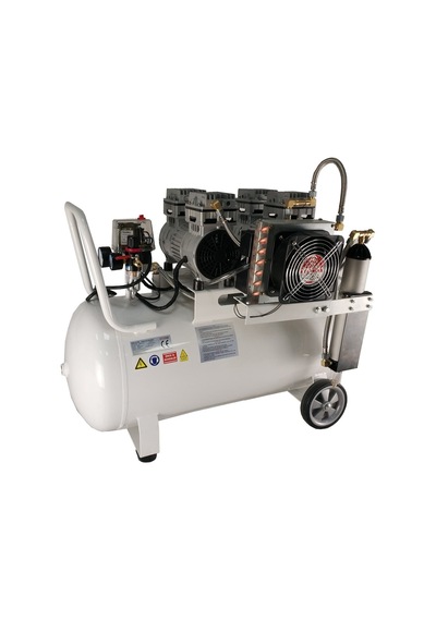 Kuletaş 2 Hp 8 Bar 80 LT Kurutuculu Sessiz Yağsız Dişçi Kompresörü