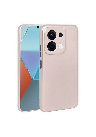 Xiaomi Redmi 15c Kılıf Soft Mat Premier Case Kapak Gold