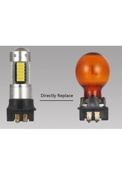 Zembil Pw24W Led 30 Ledli Drl Gündüz Farı Ledi Amber Turuncu