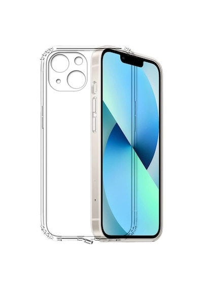 Kvy Apple Uyumlu iPhone 14 Plus Kamera Korumalı Süper Silikon Kılıf