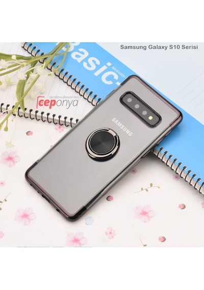 Galaxy S10E Yüzüklü Stantli Köseleri Renkli Seffaf Gess Kilif 328715156 - Kampanya-Renk / Istemiyorum-Rose