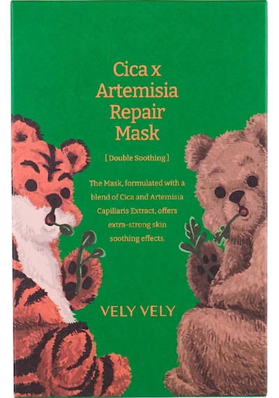 Vely Vely Vely Velycica X Artemisia Repair Mask 1ad Pelin Otu Ve Centella Özü Canlandırıcı Maskesi
