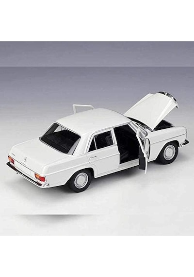 Mercedes Benz 220 Diecast 1.24 Ölçek Büyük Boy Metal Ojinal Lisanslı Araba Kapılar Açılır