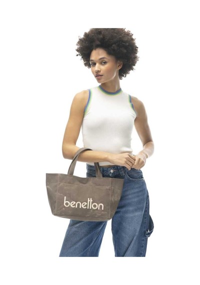 United Colors Of Benetton Benetton Bnt 1102 El Çantası Std / Kahverengi Kahverengi