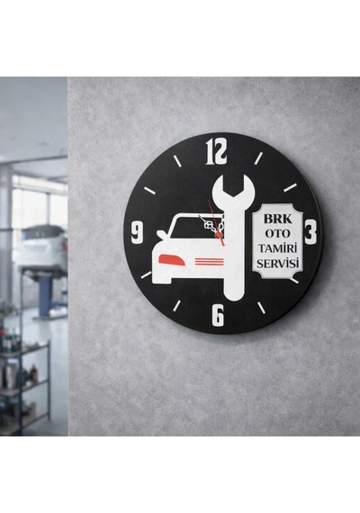 Mrchediyesepeti Duvar Saatleri Kişiye Özel Tasarım Şık Ve Kaliteli No181 Çok Renkli