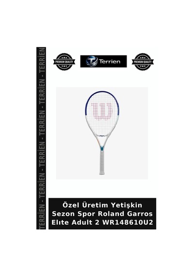 Özel Üretim Yetişkin Sezon Spor Roland Garros Elıte Adult 2 Wr148610u2