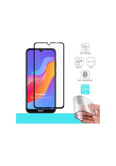 Microsonic Huawei Y6 2019 Seramik Matte Flexible Ekran Koruyucu Siyah
