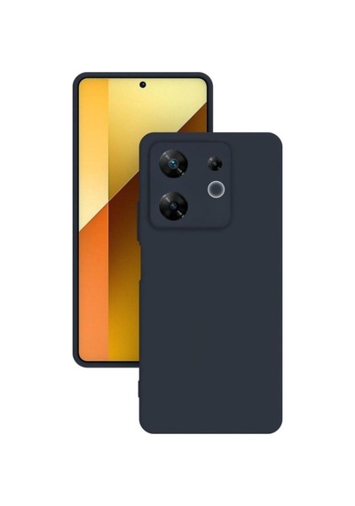 İnfinix Zero 30 4g Kılıf Kamera Korumalı Silikon Rubber Arka Kapak Lacivert
