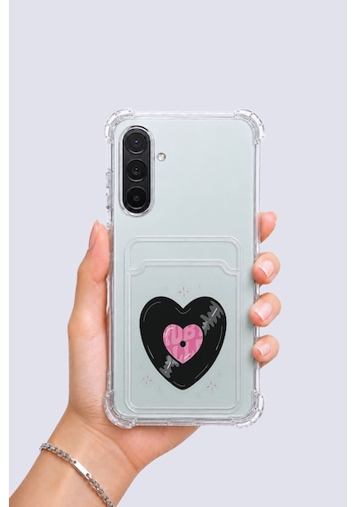 Samsung Galaxy Uyumlu A36 Kartlıklı Vinly Desenli Kılıf Mh-hs3569-7355