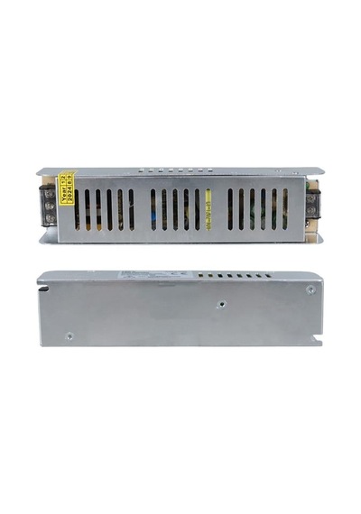 Ledx Aln-m1210s 12 Volt 10 Amper 120 Watt Slim Metal Kasa Adaptör 190x48x38mm Diğer